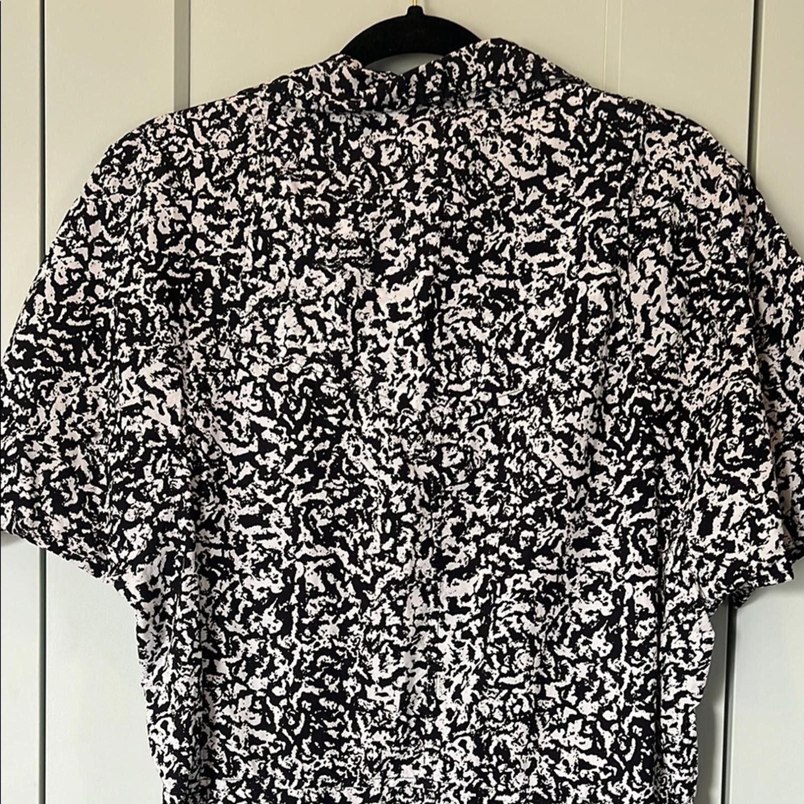 Pistol Lake Pistola Black and White Printed Jumpsuit Size 28" / US 6 / IT 42 - 8 Thumbnail