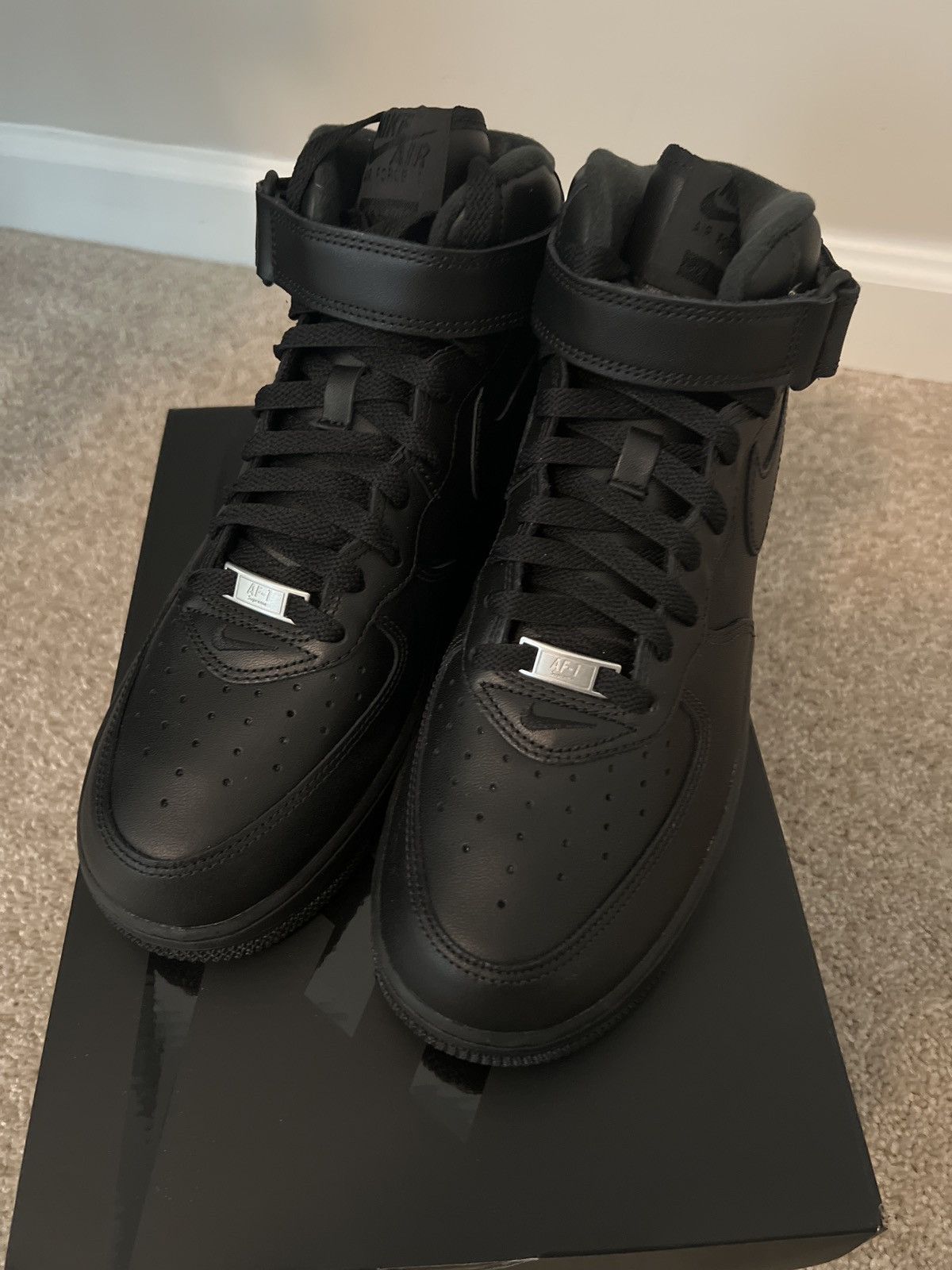 Nike × Supreme Air force 1 mid Supreme Size US 9 / EU 42 - 2 Thumbnail