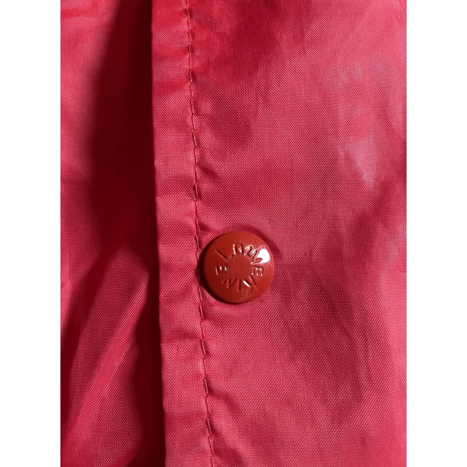 Vintage VINTAGE King Louie Pro Fit Trail Mobile Nylon Jacket Shirt Mens M Red 90s Logo Cotton Lining Satin Size US M / EU 48-50 / 2 - 5 Thumbnail