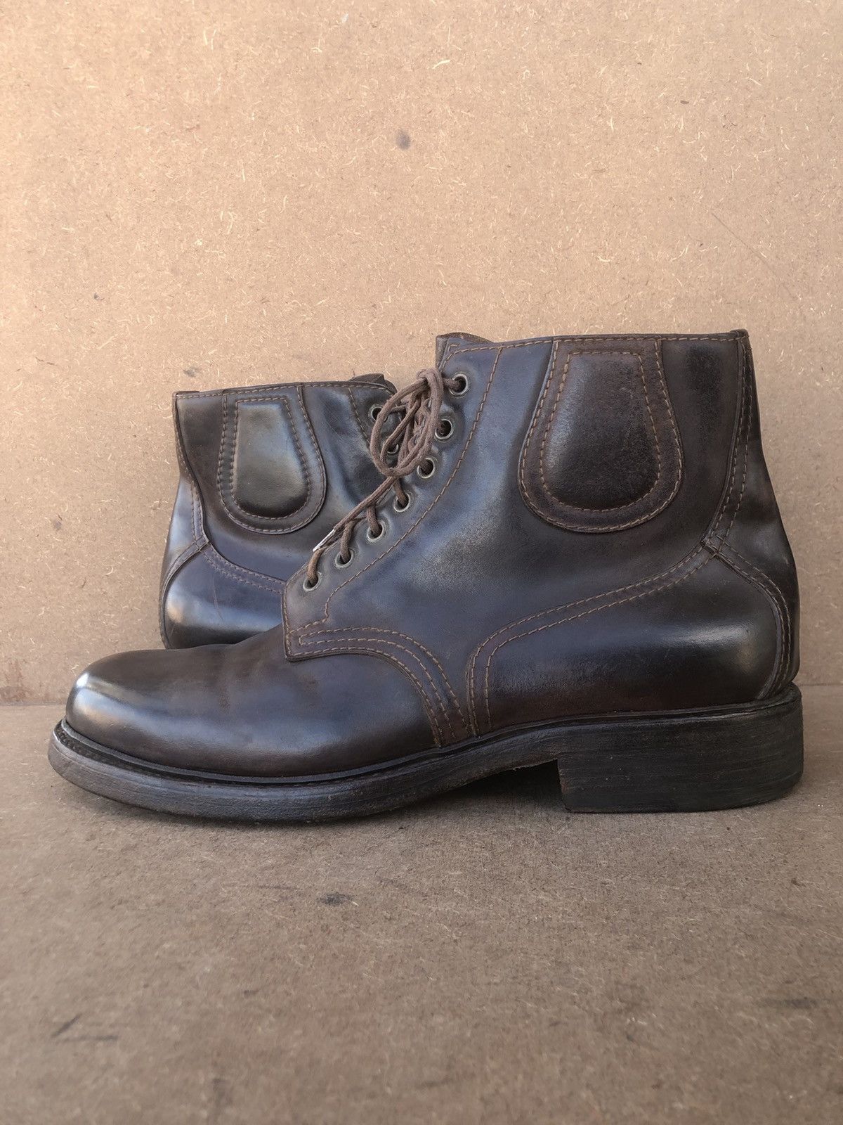 Notify Notify Brown Horse hide Leather Men’s Boots Size 42 Size US 8 / EU 41 - 6 Thumbnail
