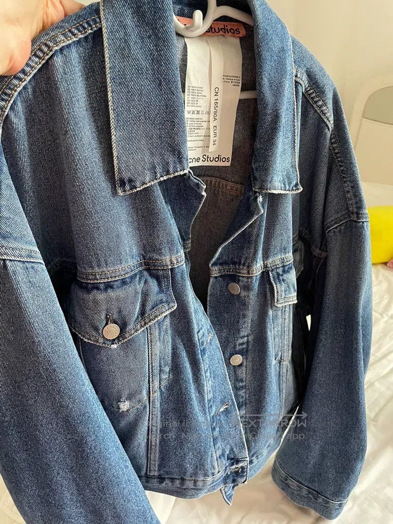 Acne Studios Acne Studios Vintage Loose-Fit Classic Long-Sleeve Top Size US XXS / EU 40 - 3 Thumbnail