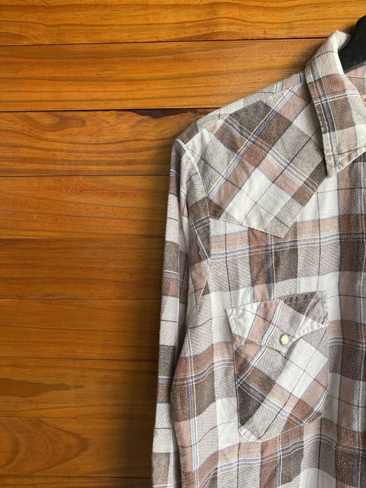 Vintage Vintage Buffalo Plaid Western Shirt 50/50 Cotton Polyester Size US M / EU 48-50 / 2 - 7 Thumbnail