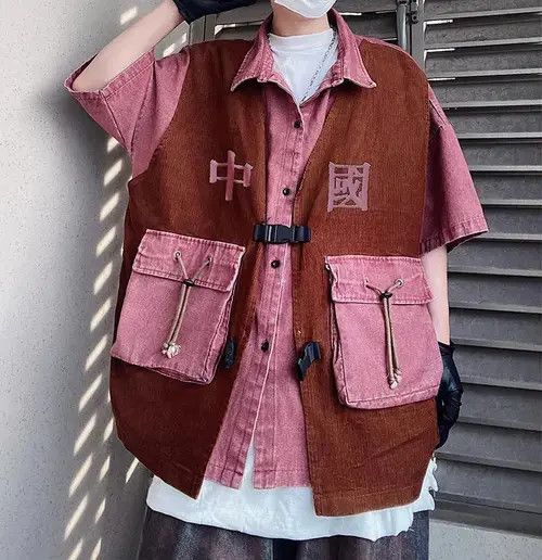 Jean Kuriyama x Hara Gray Ripped Baggy Jeans, Distressed Jeans Size US 32 / EU 48 - 3 Thumbnail