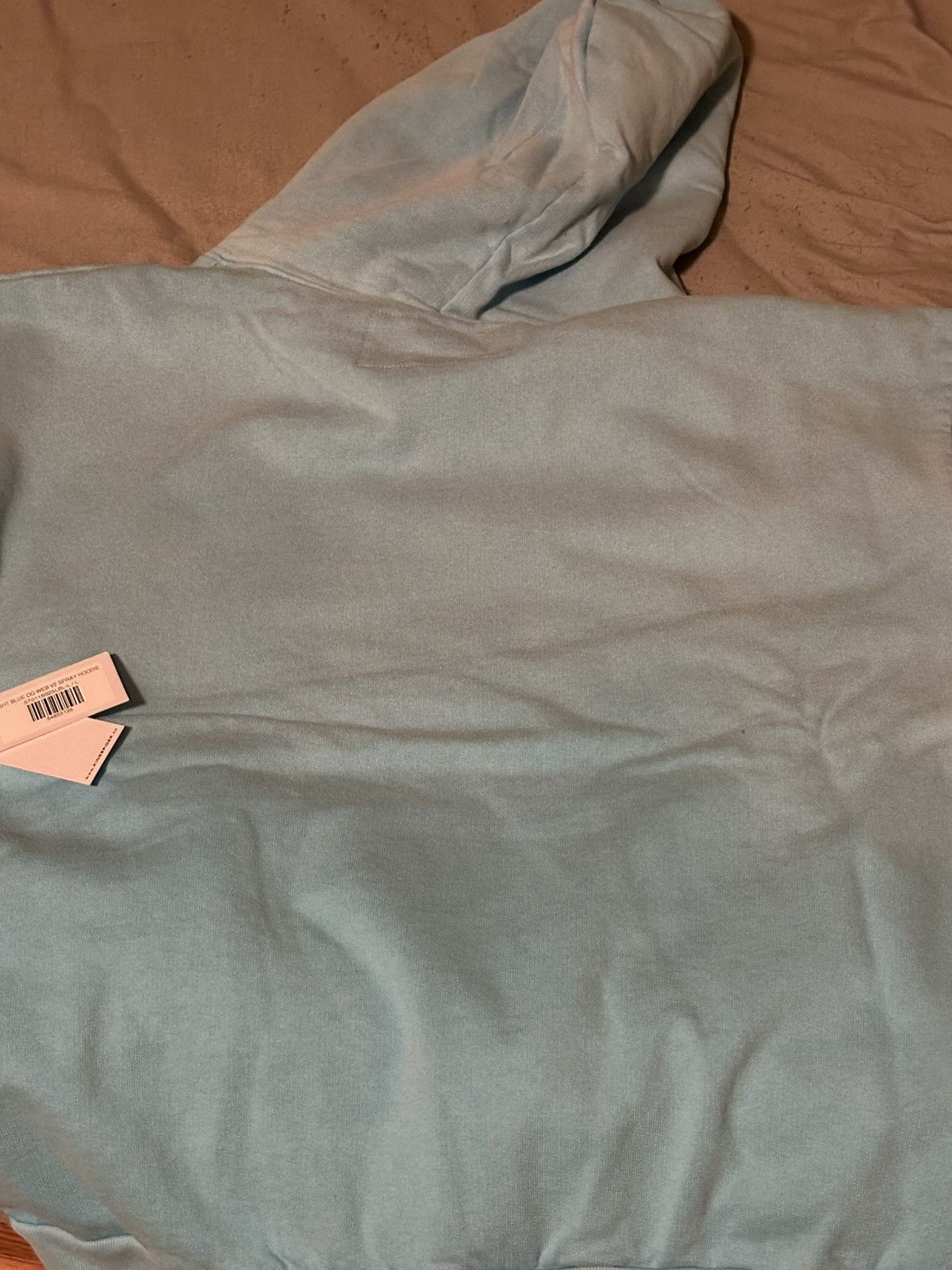 Sp5der Sp5der OG Web V2 Spray Hoodie Light Blue Size US L / EU 52-54 / 3 - 7 Thumbnail