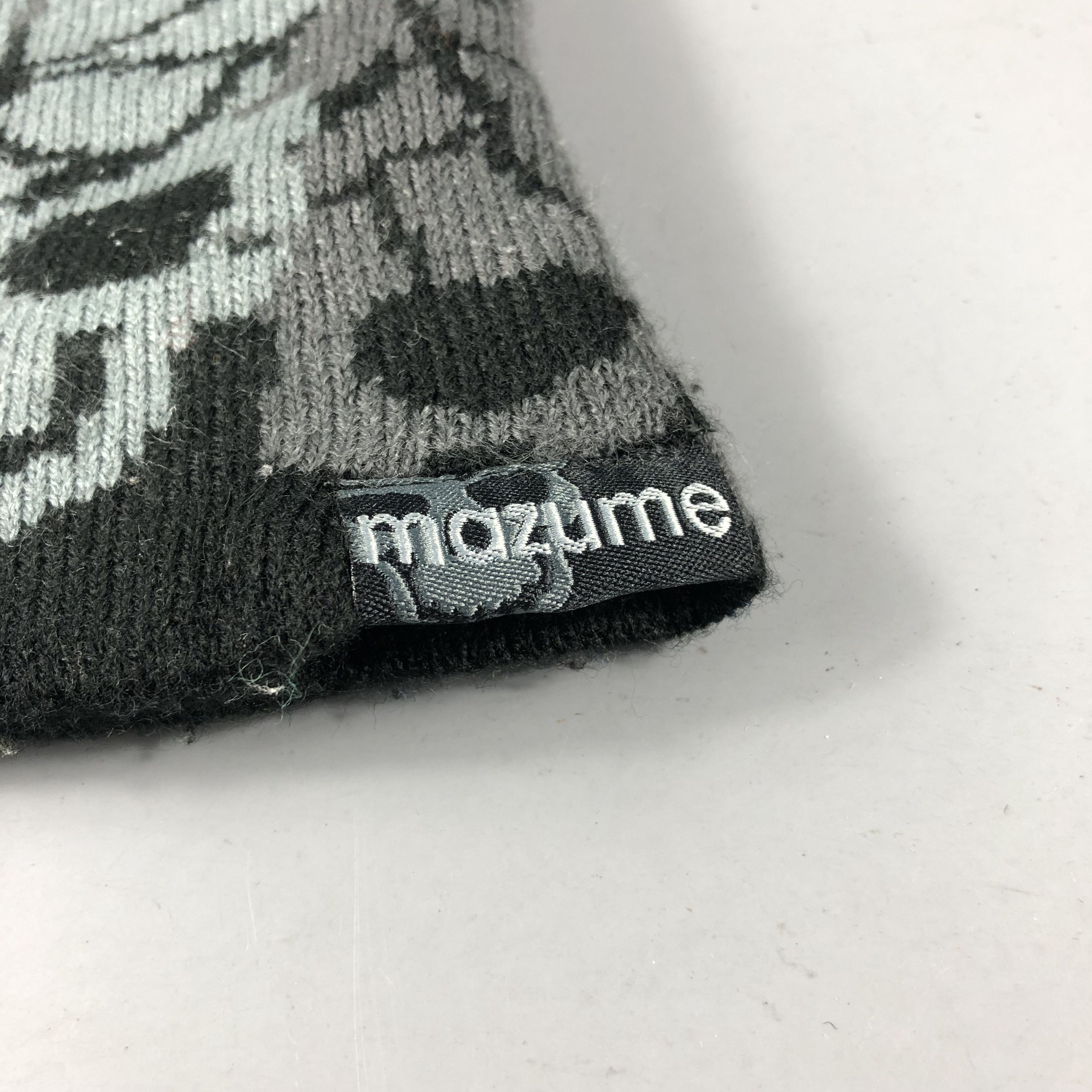 Seditionaries Mazume Full Print Skulls Beanie Snow Hat Snow Cap B517 Size ONE SIZE - 5 Thumbnail