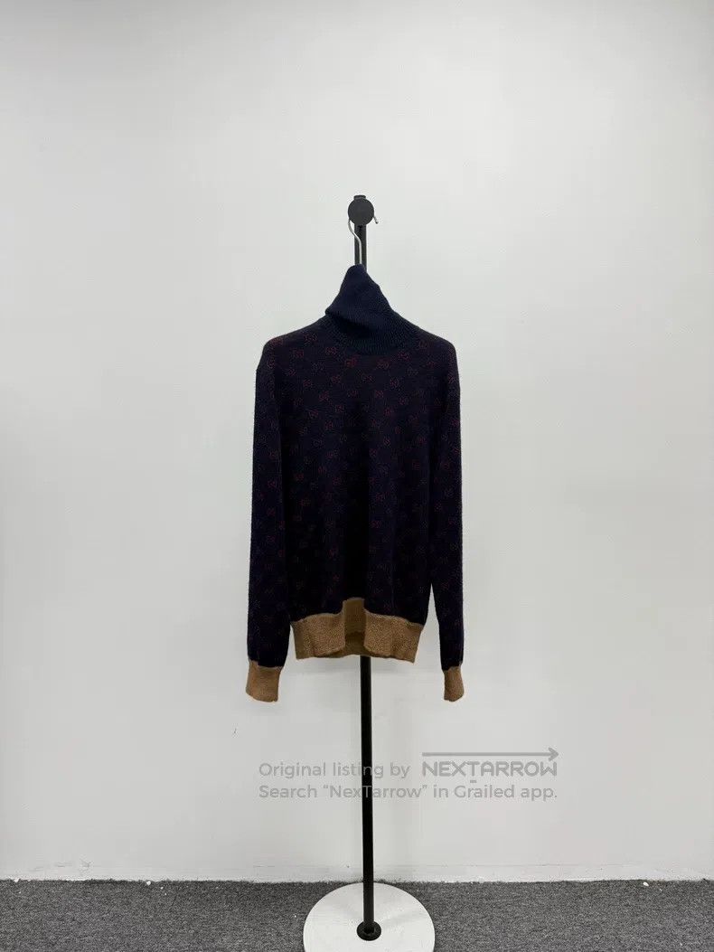 Gucci Gucci Full print turtleneck sweater Size US XS / EU 42 / 0 - 2 Thumbnail