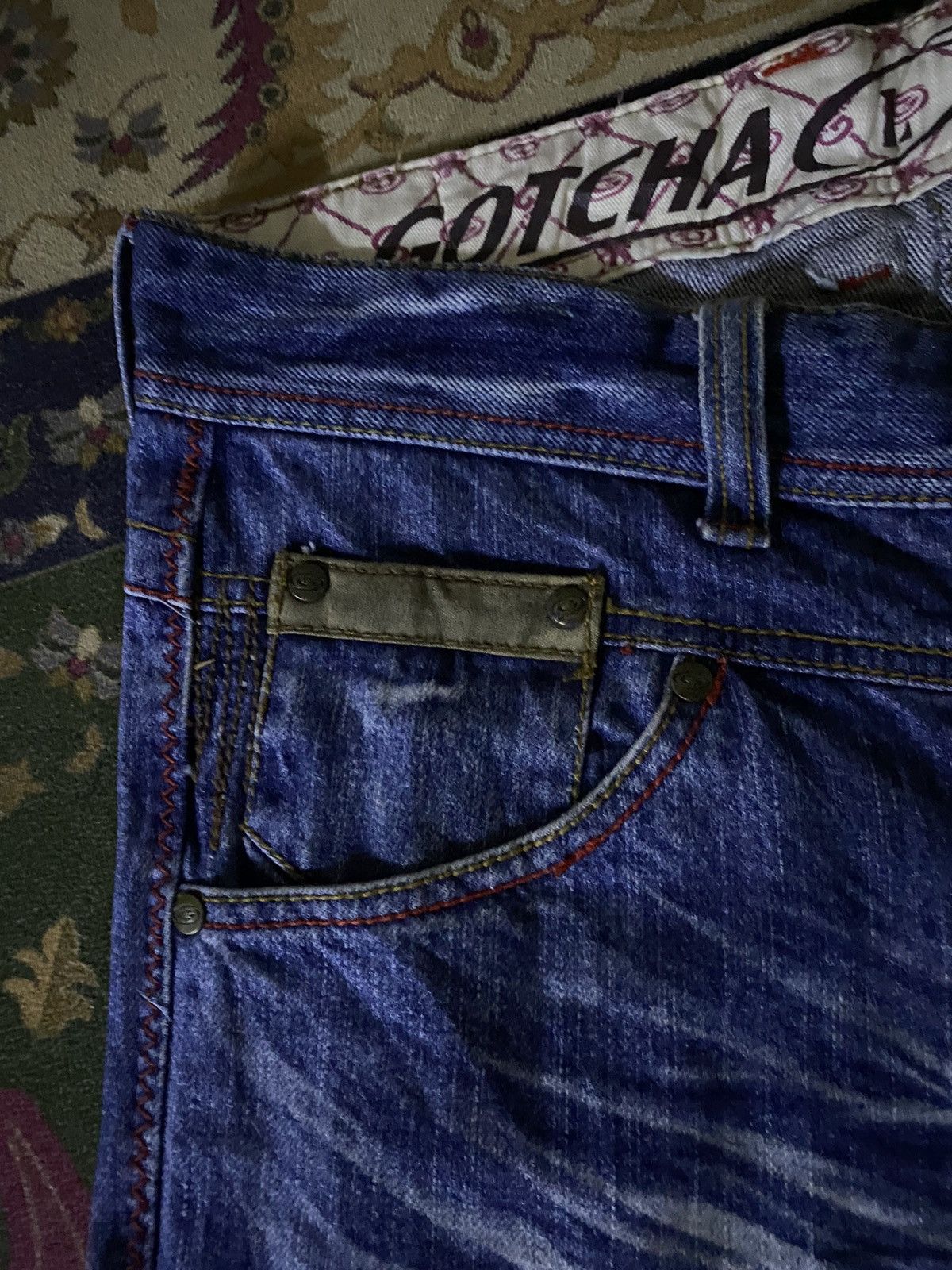 Designer × Gotcha × Japanese Brand 🔥RARE🔥Japanese Brand Gotcha Rare Design Style Denim Size US 32 / EU 48 - 4 Thumbnail