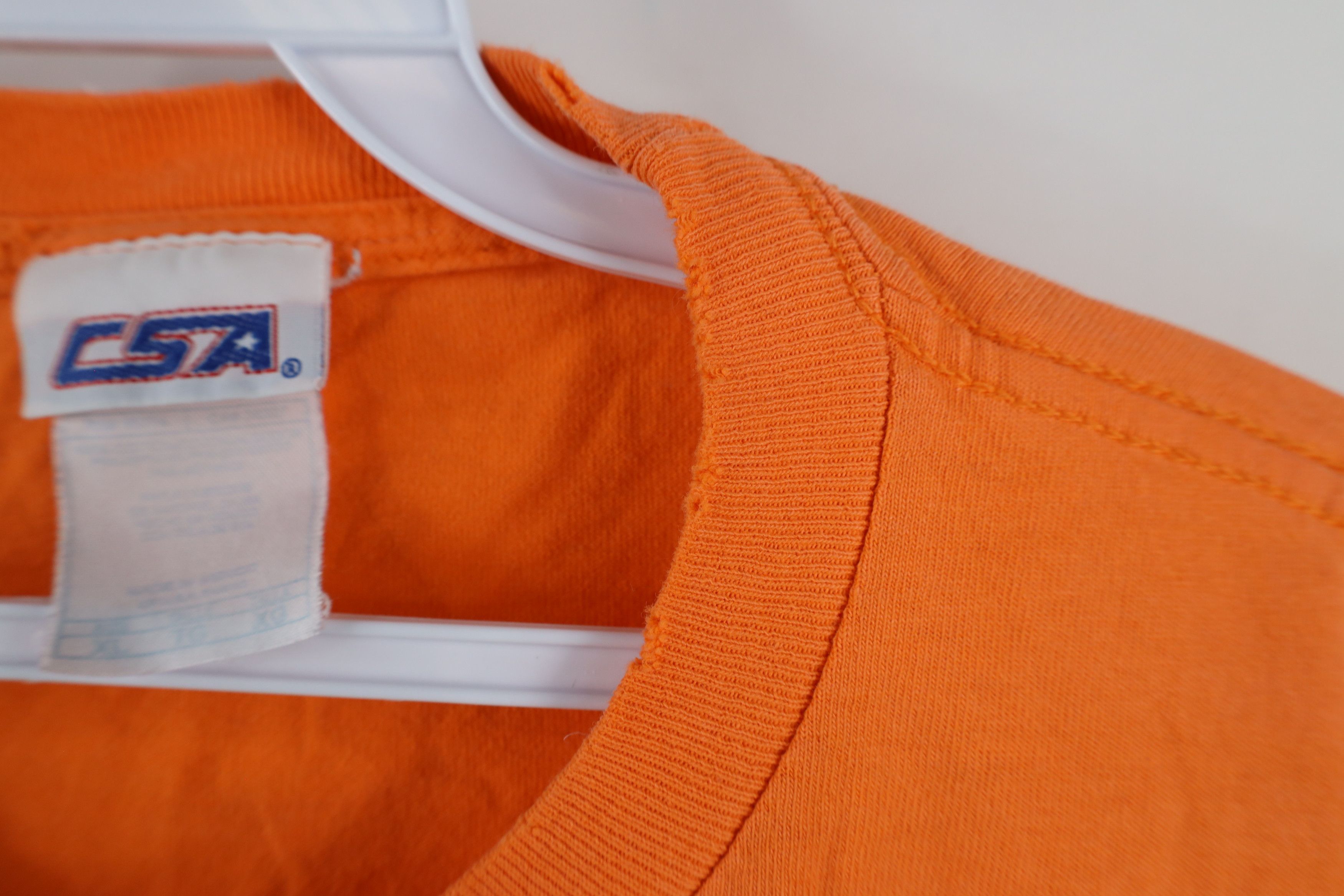 Vintage Vintage Y2K English D Detroit Tigers Baseball T-Shirt Orange Size US XL / EU 56 / 4 - 5 Thumbnail