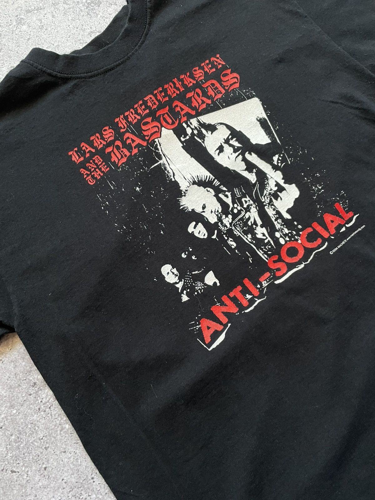 Band Tees Vintage 2004 Lars Frederiksen and The Bastards Punk Band Size US M / EU 48-50 / 2 - 2 Thumbnail