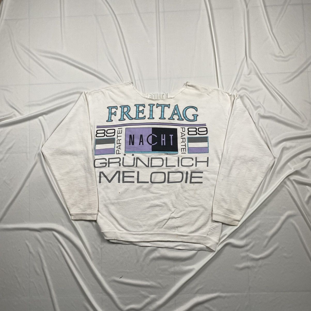 Freitag Grail 1989 Freitag Germany Distressed Crewneck Size US L / EU 52-54 / 3 - 1 Thumbnail
