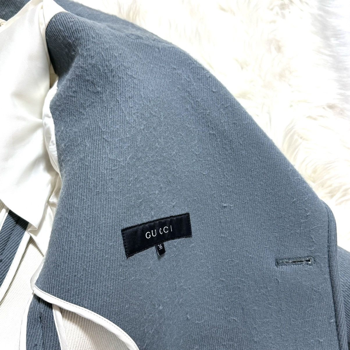 Gucci Gucci silver button double jacket peacoat size 36 pale Size XS / US 0-2 / IT 36-38 - 13 Thumbnail