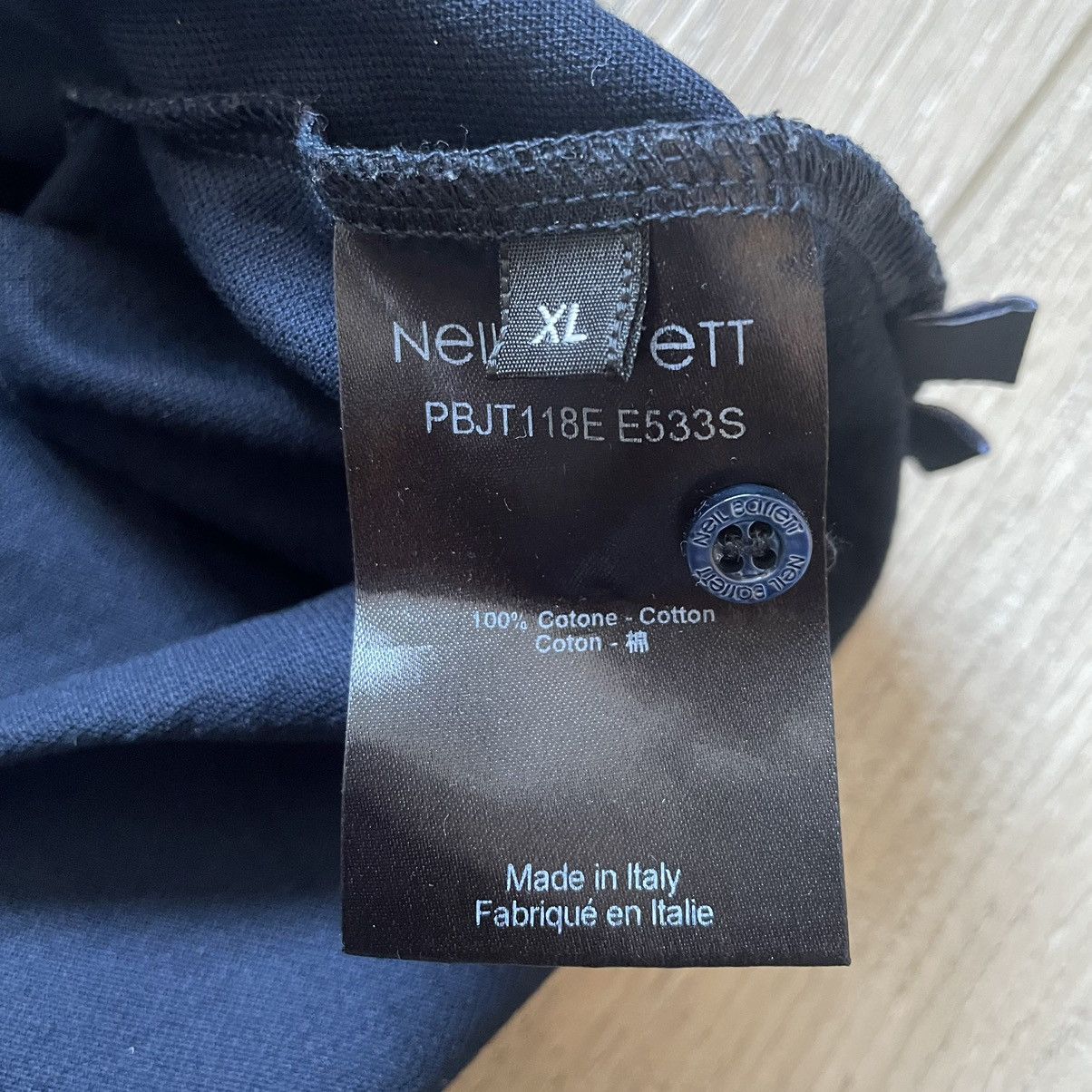 Neil Barrett Neil Barrett Regular Slim Fleur De Lis Polo Shirt Size US XL / EU 56 / 4 - 8 Thumbnail