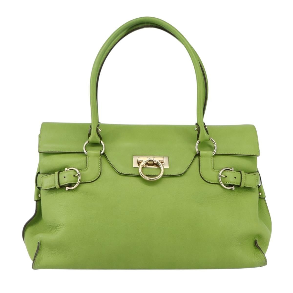 Salvatore Ferragamo Salvatore Ferragamo Virna Satchel Leather Size ONE SIZE - 1 Thumbnail