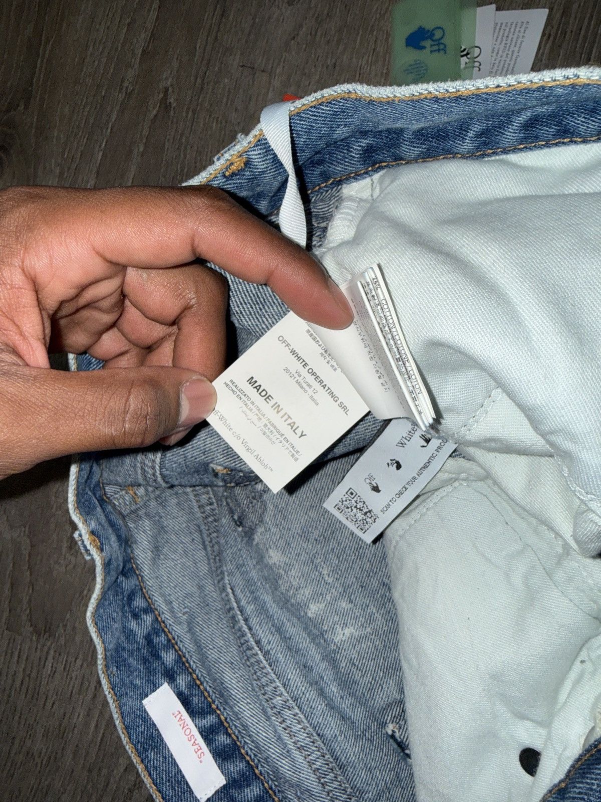 Off-White OFF WHITE JEANS Size US 30 / EU 46 - 8 Thumbnail