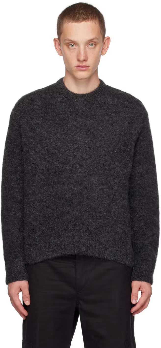 Wooyoungmi WOOYOUNGMI Gray Classic Sweater Size US M / EU 48-50 / 2 - 5 Thumbnail