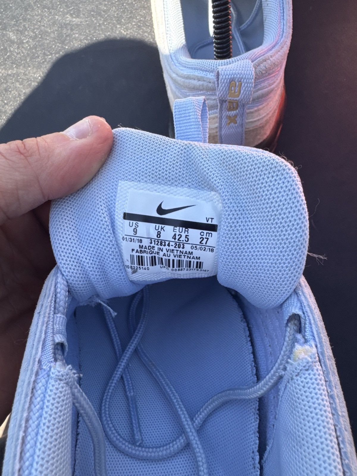 Nike Nike Air Max 97 Premium Desert Sky Size US 9 / EU 42 - 6 Thumbnail