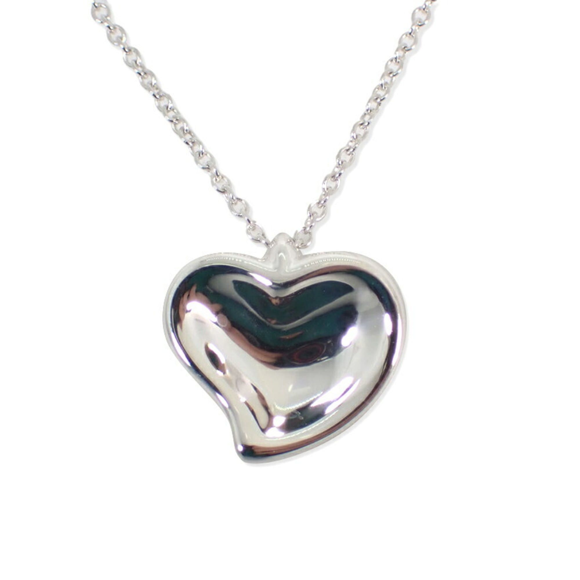 Tiffany & Co. TIFFANY 925 Full Heart Pendant Necklace Size ONE SIZE - 1 Thumbnail