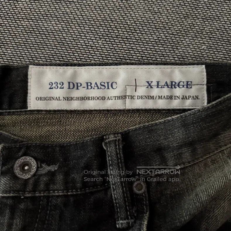 Neighborhood Neighborhood size XL Cow King Denim Pants Size US 27 - 6 Thumbnail