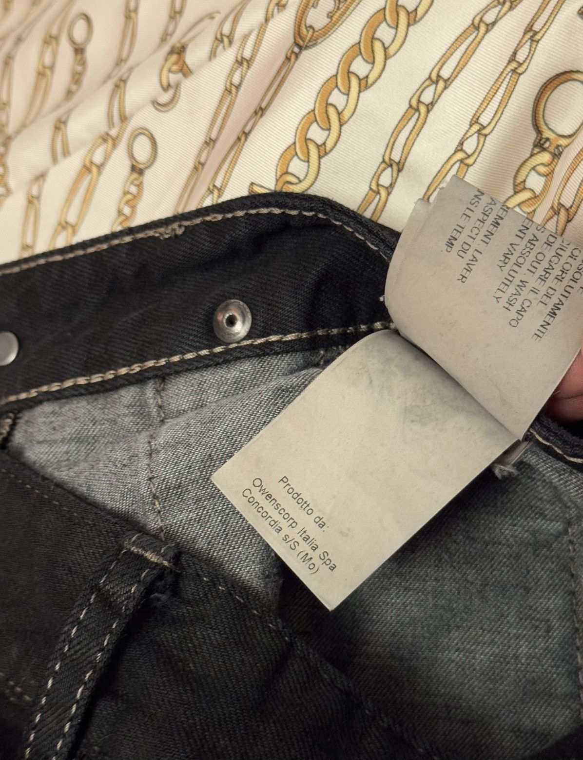 Rick Owens rick owens astair cropped jeans black mat denim 27 Size US 27 - 5 Thumbnail