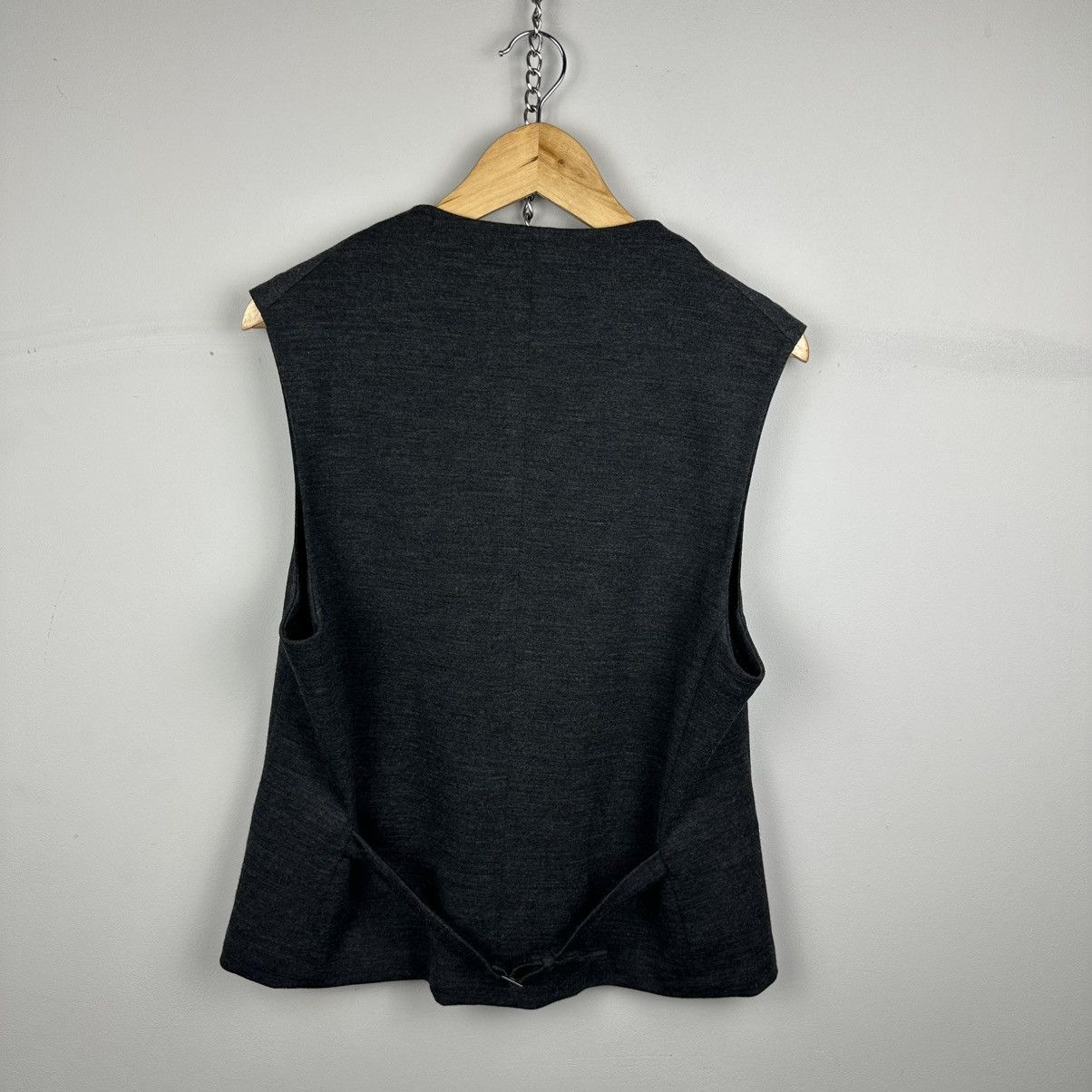 Z Zegna Vintage Z Zegna Wool Vest Men’s Size: 50 Size 50R - 17 Thumbnail