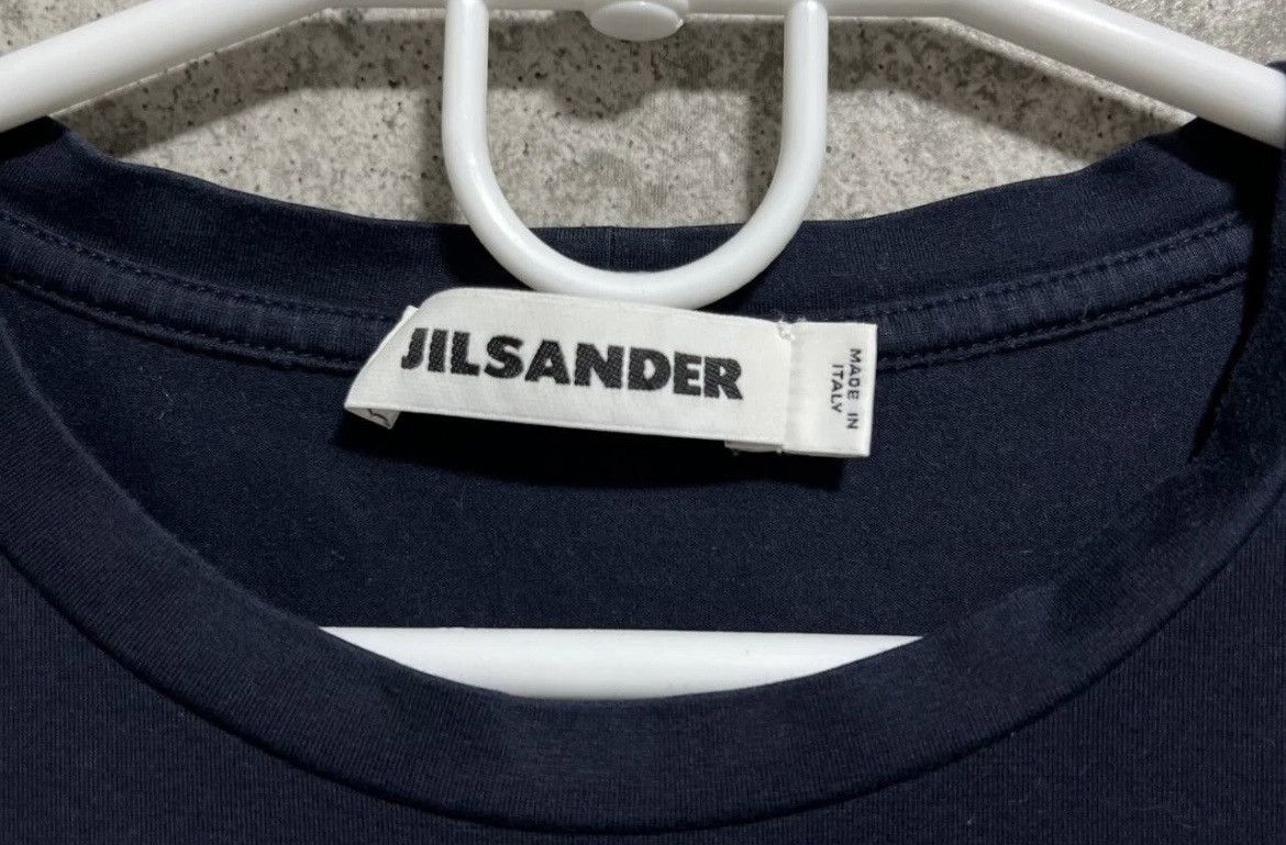 Jil Sander Jil Sander Navy Blue Tee Size S / US 4 / IT 40 - 5 Thumbnail
