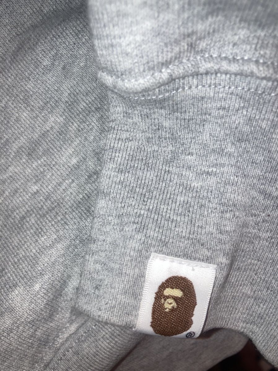 Bape *NEW* RHINESTONE COLLEGE PULLOVER HOODIE Size US L / EU 52-54 / 3 - 6 Thumbnail