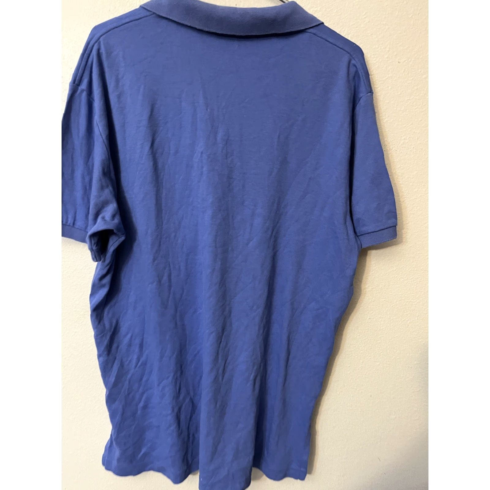 Polo Ralph Lauren Polo Ralph Lauren Polo Shirt Blue Pony Mens Size Large Vintage Size US L / EU 52-54 / 3 - 3 Thumbnail