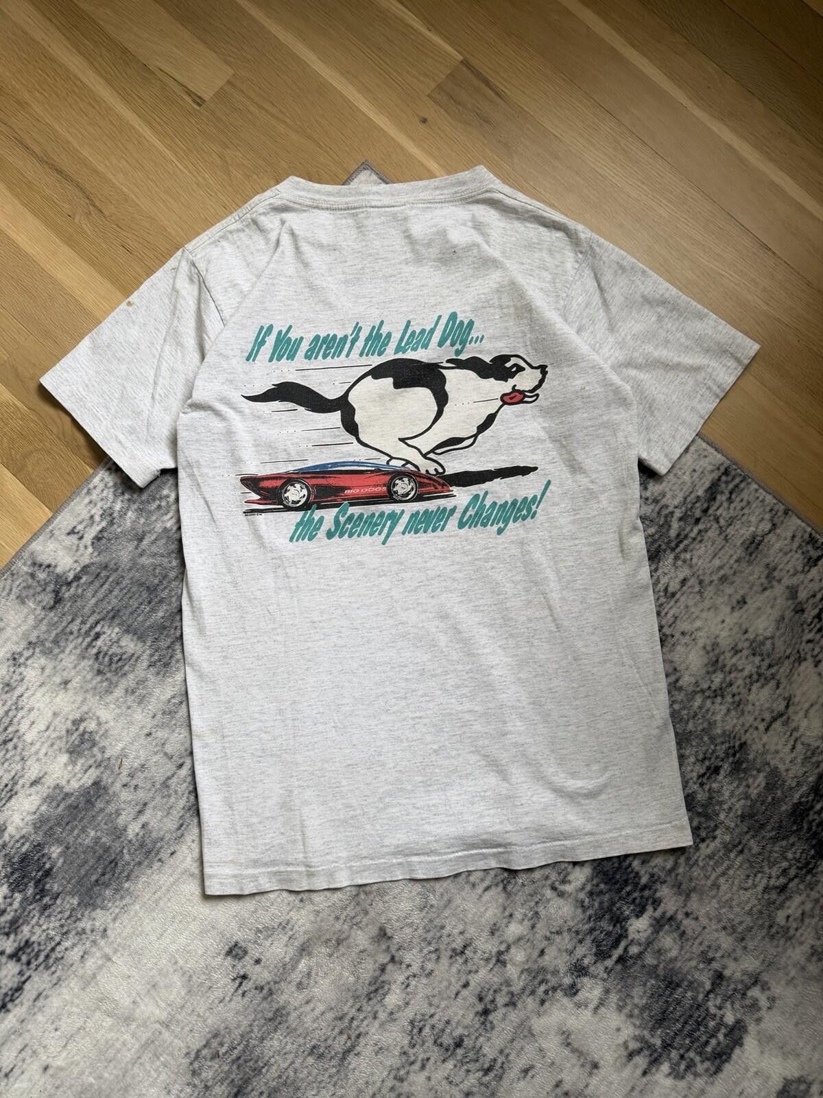 Big Dogs 90s Big Dog Car Single Stitch T-Shirt Size Medium Size US M / EU 48-50 / 2 - 1 Thumbnail