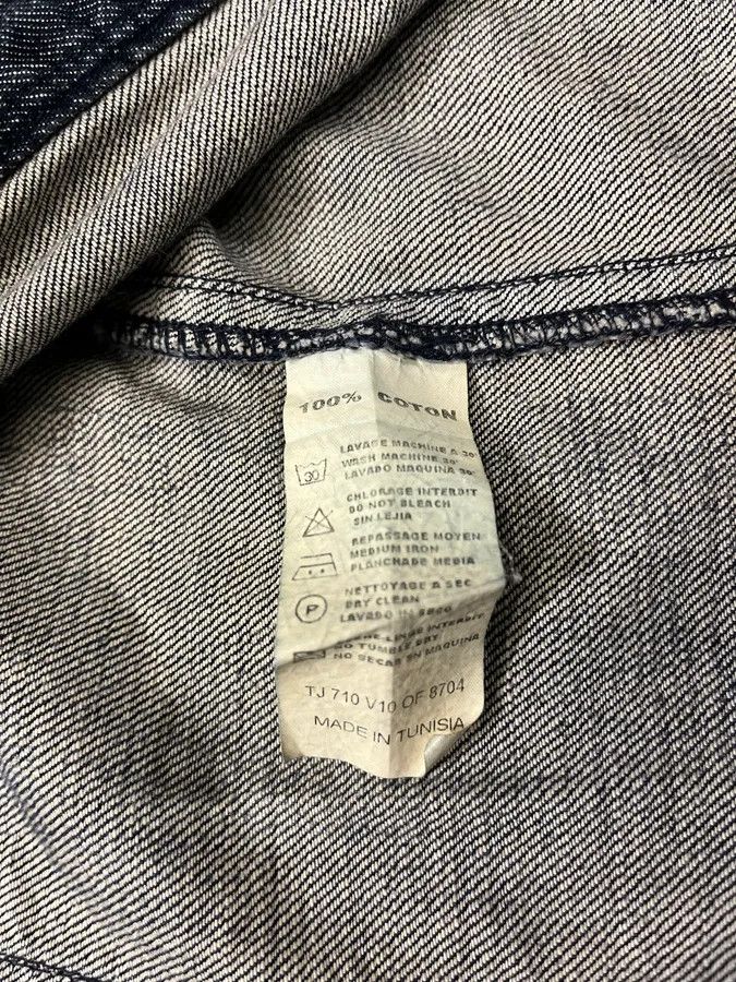 Vintage FW2002 Plein Sud Asymmetrical Buttoned Long Denim Jacket Size M / US 6-8 / IT 42-44 - 9 Thumbnail