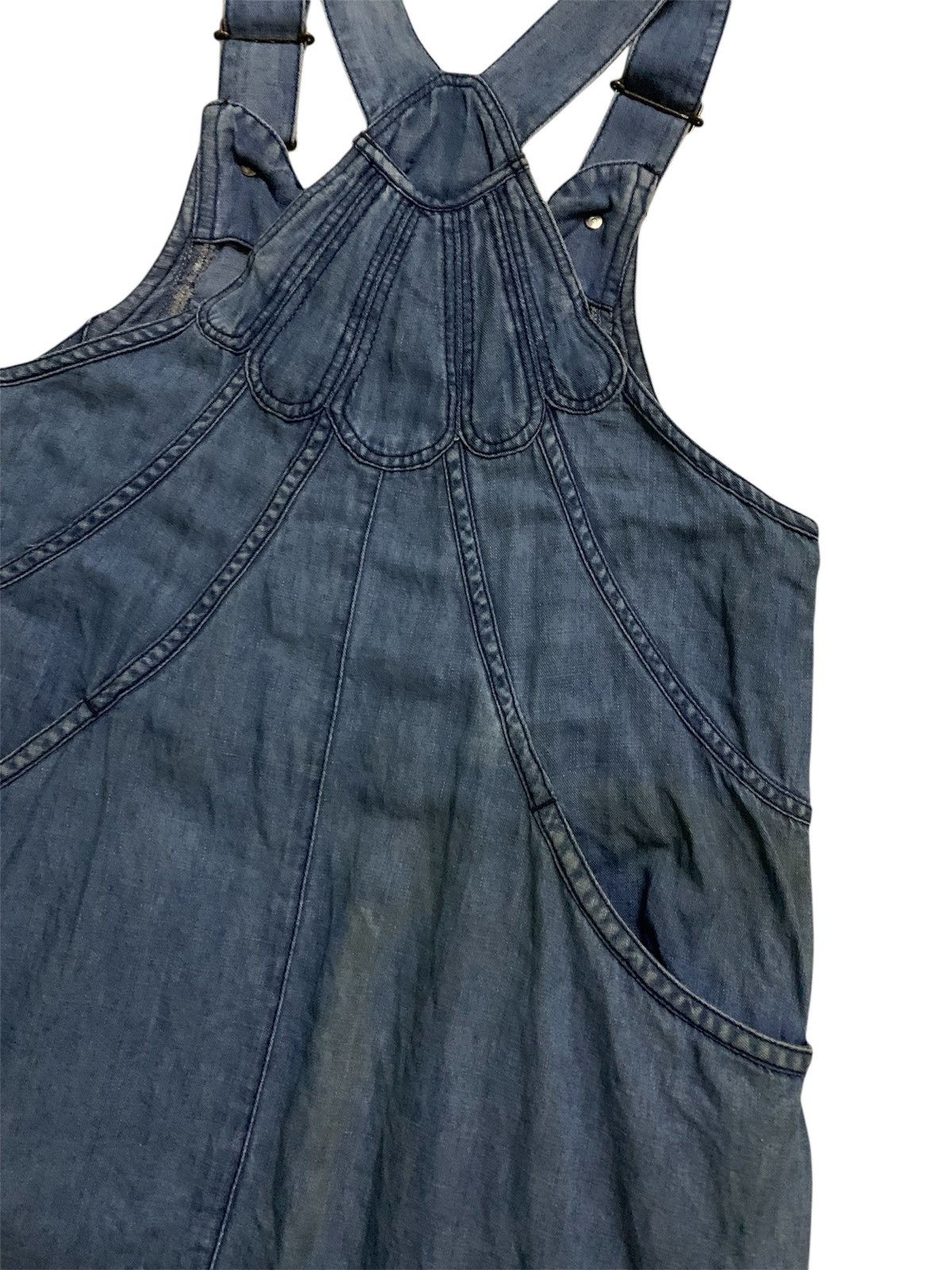 Tsumori Chisato 💥Vtg Tsumori Chisato Issey Miyake Jumpsuit Denim Size S / US 4 / IT 40 - 5 Thumbnail