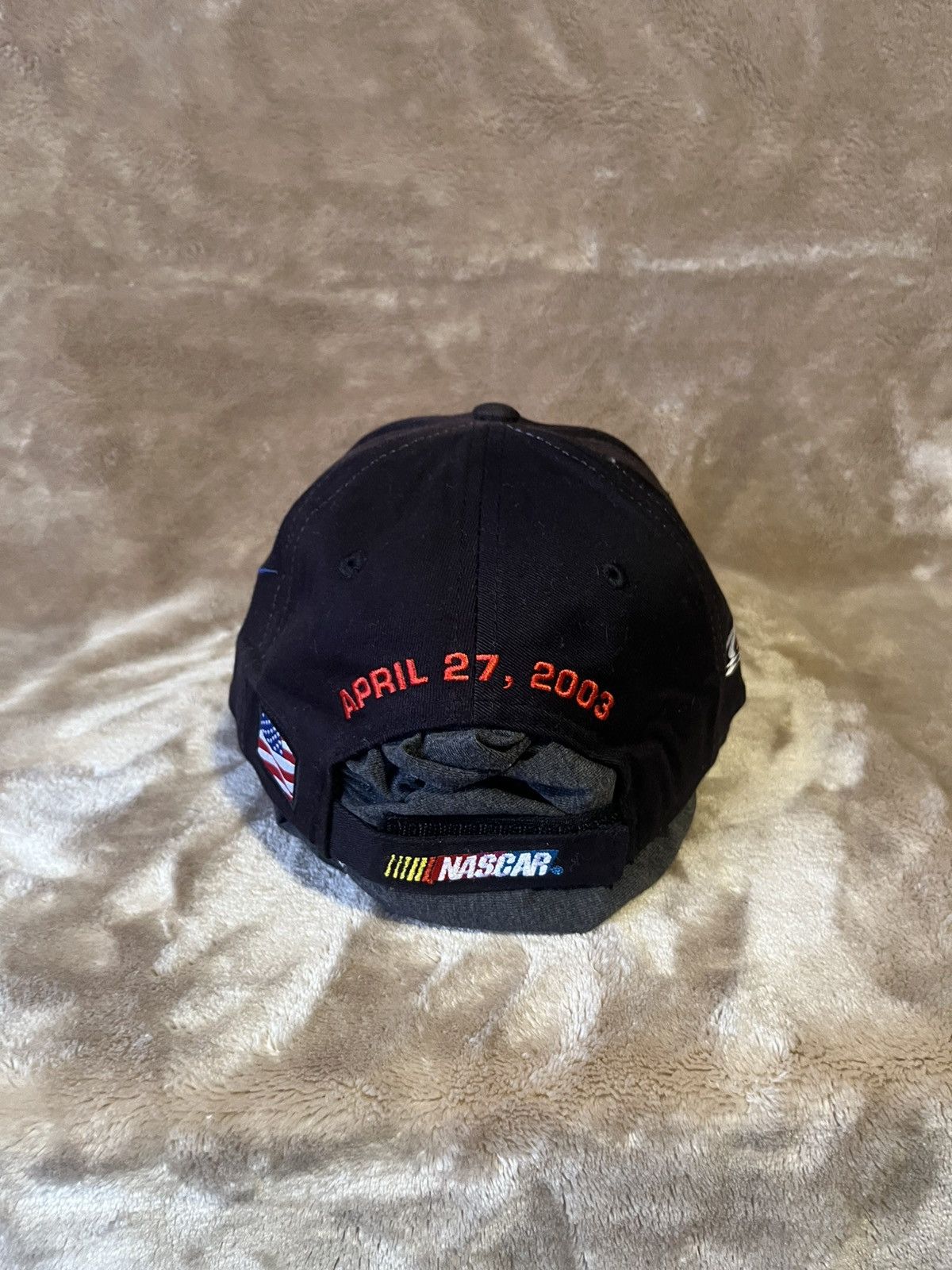 NASCAR Vintage 2003 NASCAR Auto Club 500 Flame embroidered Dad Cap Size ONE SIZE - 5 Thumbnail