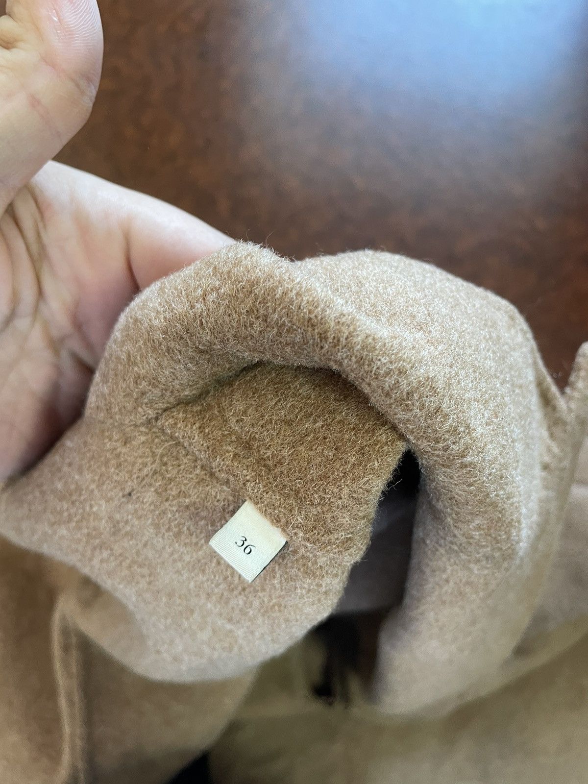 Sandro Sandro dalma double faced wool Coat desert beige trench jack Size XS / US 0-2 / IT 36-38 - 5 Thumbnail
