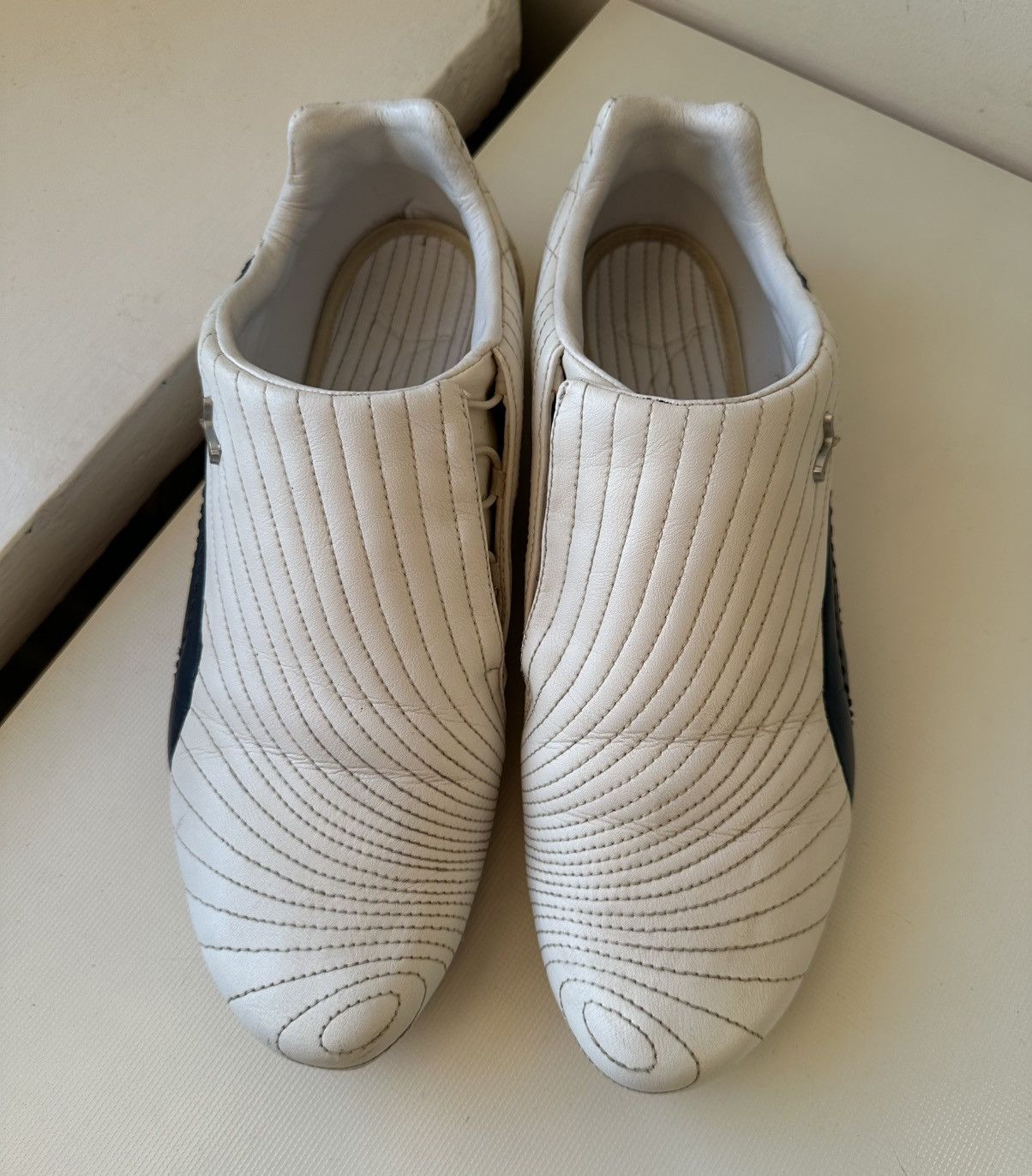 Puma Puma Sokuto (2007) vintage white shoes Budoka Size US 11.5 / EU 44-45 - 2 Thumbnail