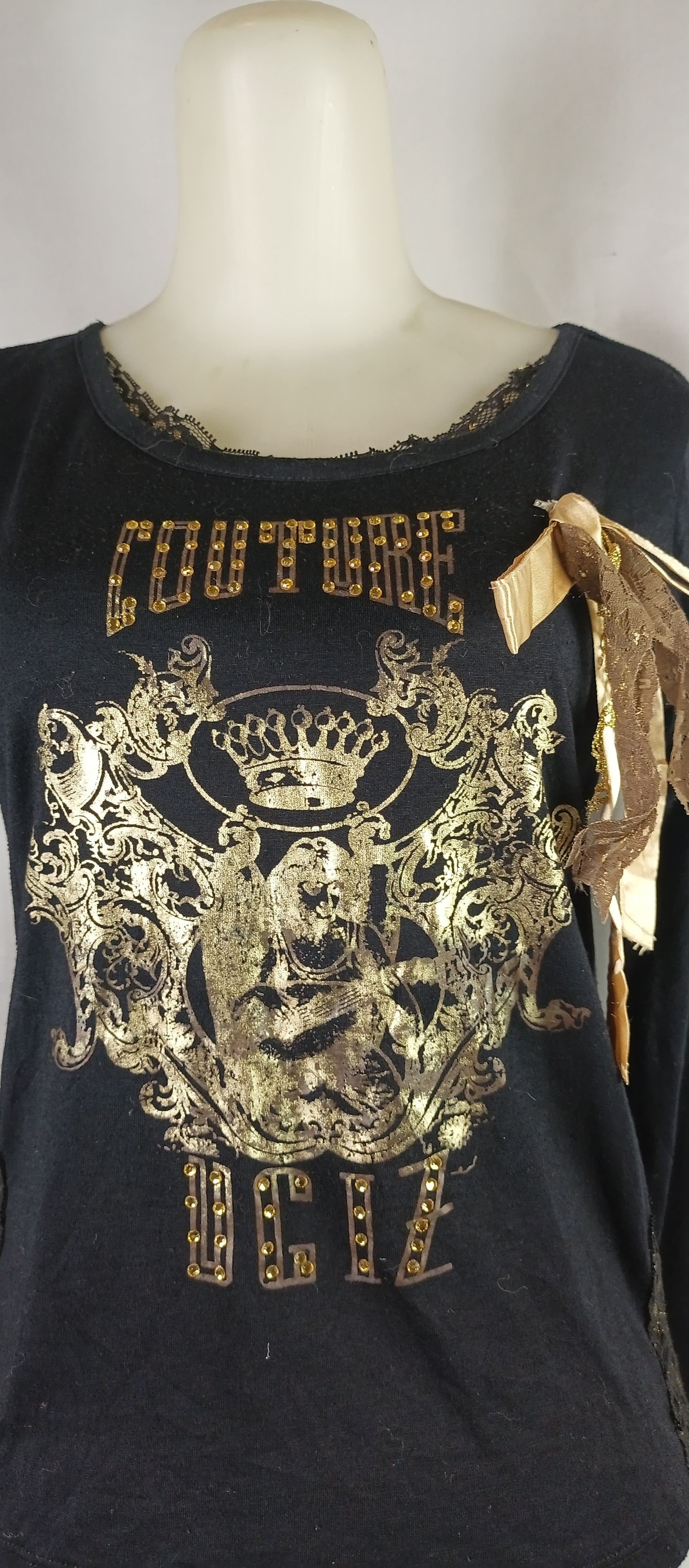 Hysteric Glamour × Japanese Brand BE FOREVER U.G.I.Z Couture Ugiz Gold Long Sleeve Size M / US 6-8 / IT 42-44 - 20 Thumbnail