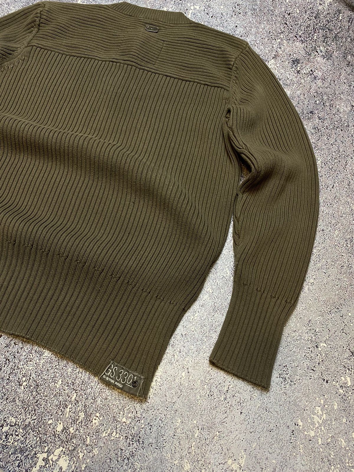G-Star × Japanese Brand 💥AVANT GARDE G STAR RAW KNIT SWEATER Size US L / EU 52-54 / 3 - 12 Thumbnail