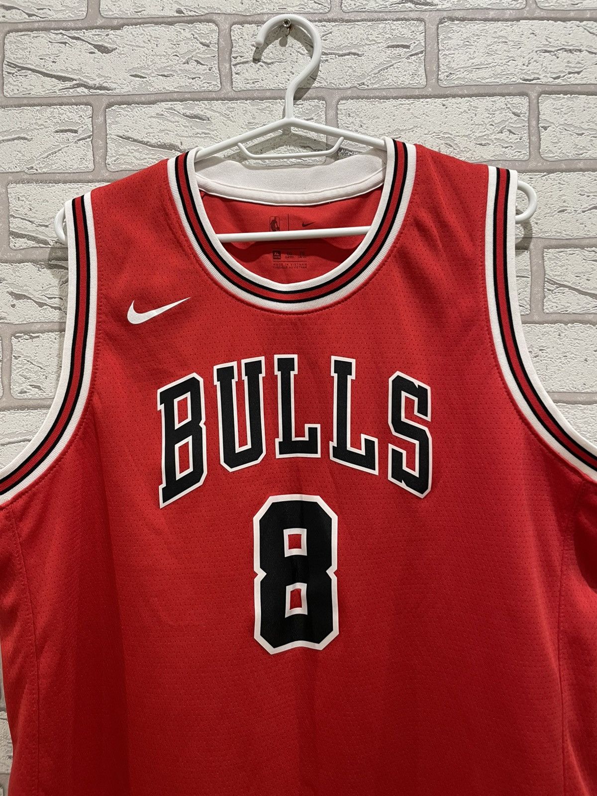 NBA × Vintage Nike Chicago Bulls Zachary Lavine #8 NBA Bascetball jersey Size US XL / EU 56 / 4 - 3 Thumbnail