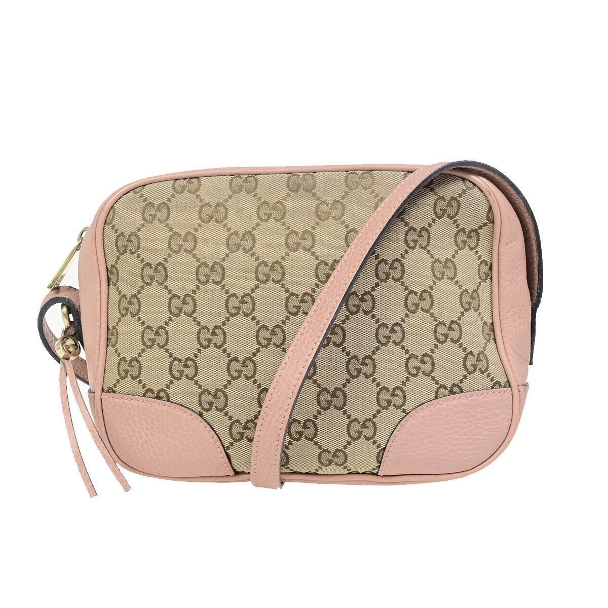 Gucci Bree Brown Canvas Shoulder Bag (Pre-Owned) Size ONE SIZE - 1 Thumbnail