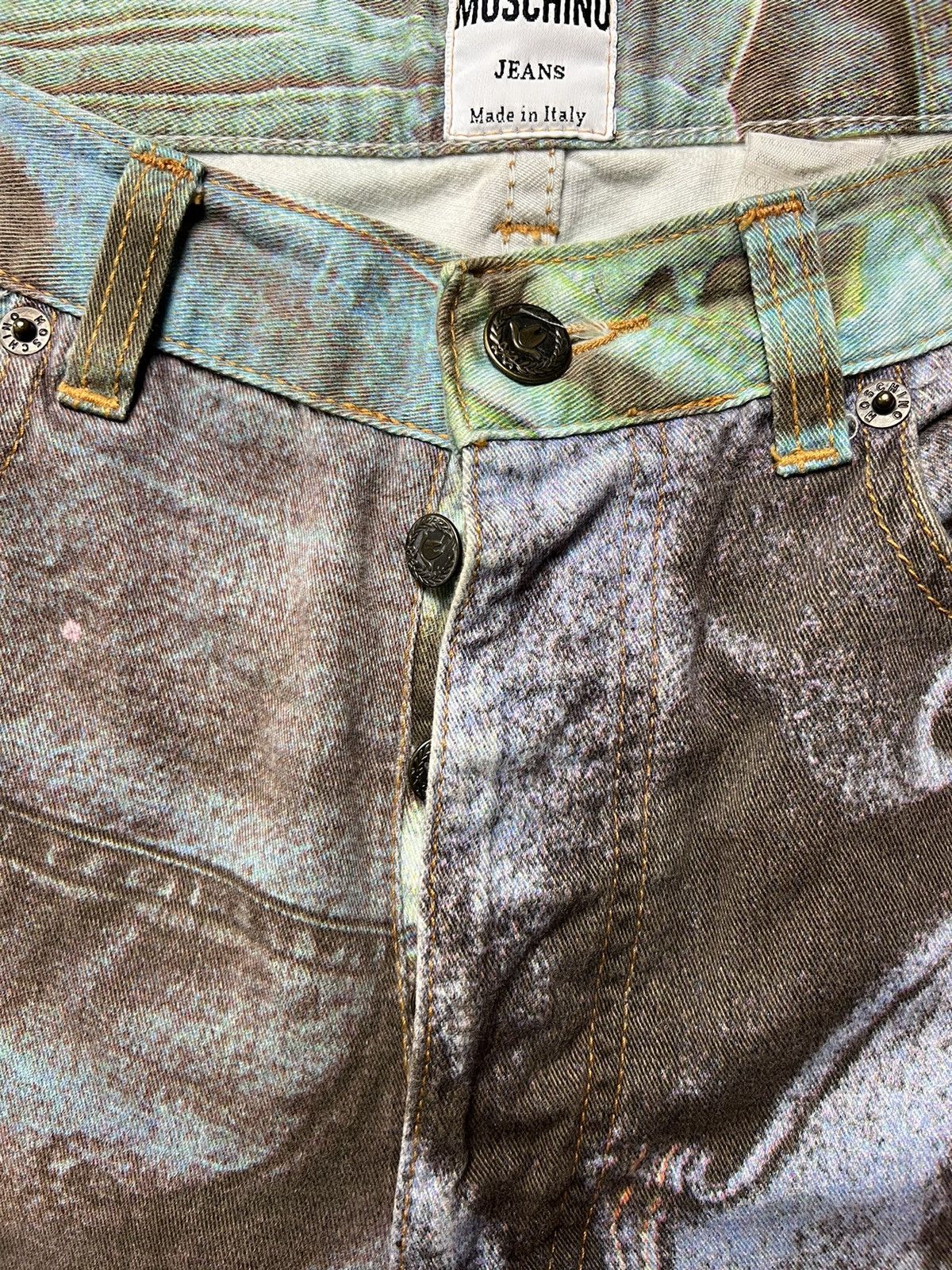Vintage Moschino printed pants
