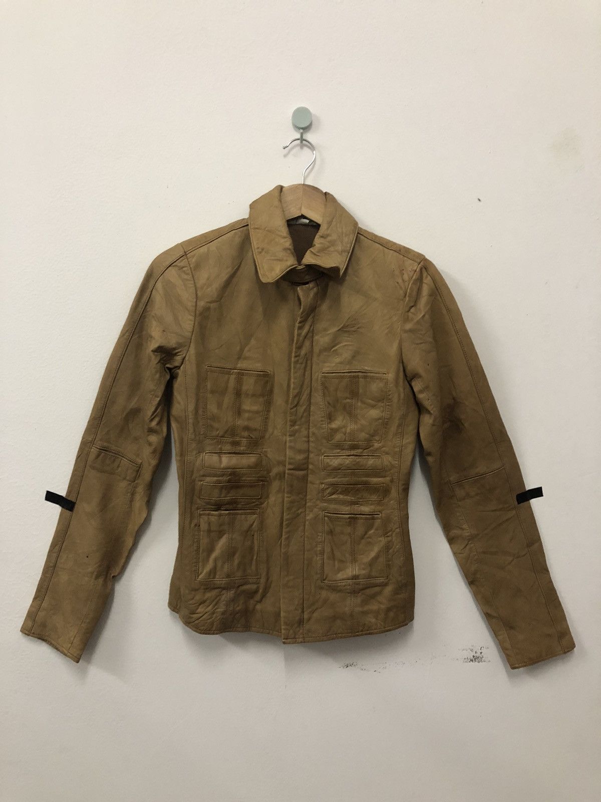 Jean Paul Gaultier JEAN PAUL GAULTIER x TARGET LAMB LEATHER JACKET Size XS / US 0-2 / IT 36-38 - 1 Thumbnail