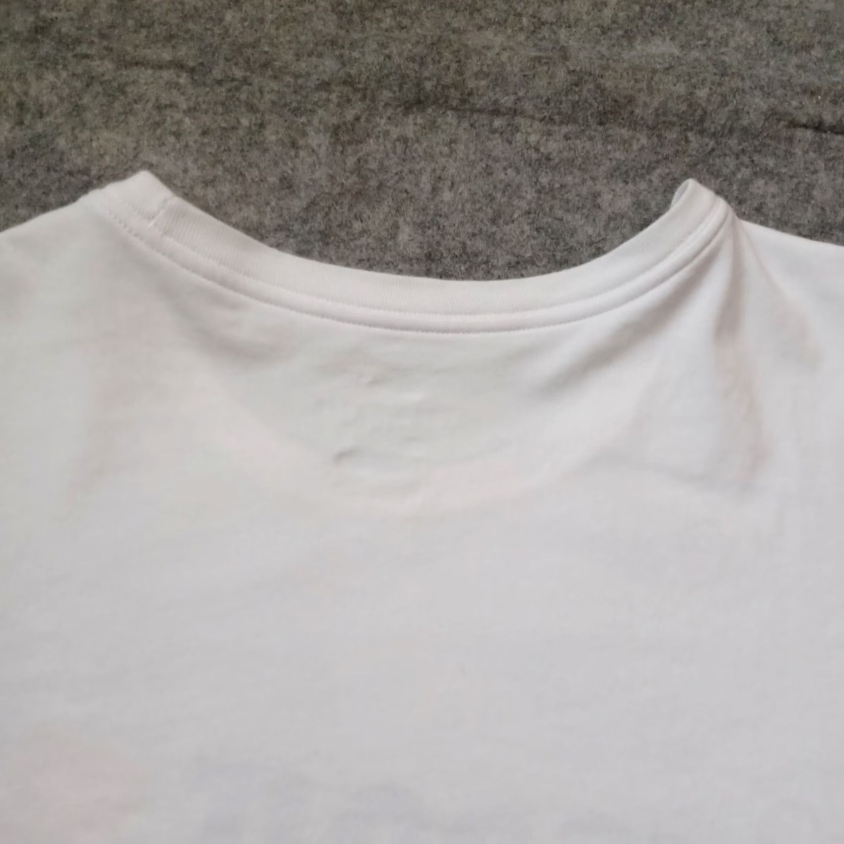 Nike Nike Dri-Fit T Shirt Mens XL White Just Do It Swoosh Logo Graphic Rim Size US XL / EU 56 / 4 - 3 Thumbnail