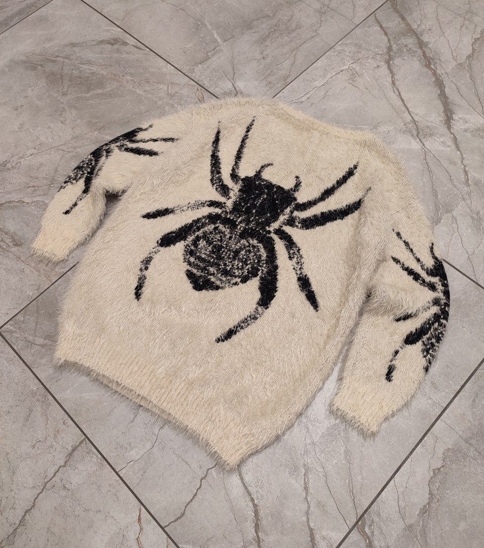 Other Womens sweater 1 of 1 black spyder print grunge M/S size Size S / US 4 / IT 40 - 1 Thumbnail