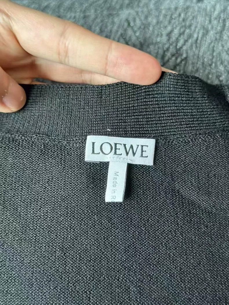 Loewe LOEWE Embroidered logo cardigan Size S / US 4 / IT 40 - 3 Thumbnail