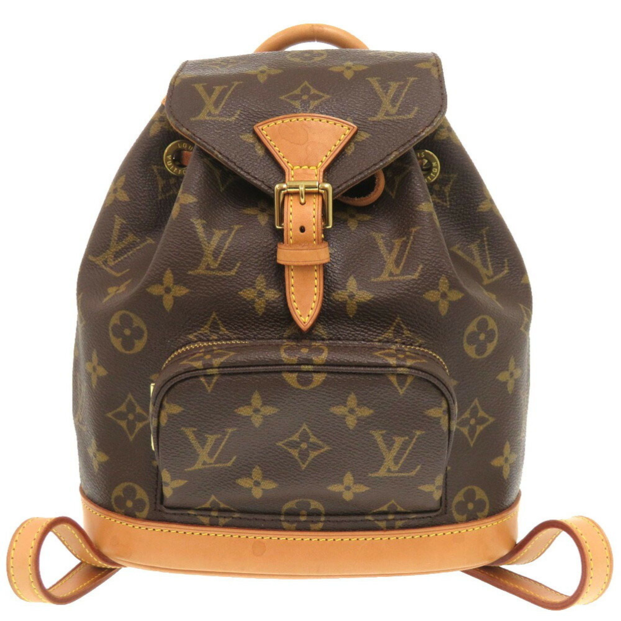 Louis Vuitton Mini Montsouris Monogram M51137 Backpack Bag Lv 1322 Louis Vuitton in Brown, Women's