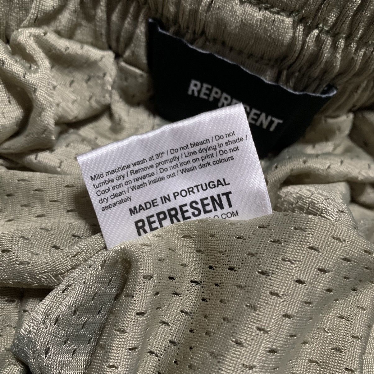 Represent Clo. Represent Small Shorts Owners Club Mesh Khaki Green Bottoms Size US 30 / EU 46 - 6 Thumbnail