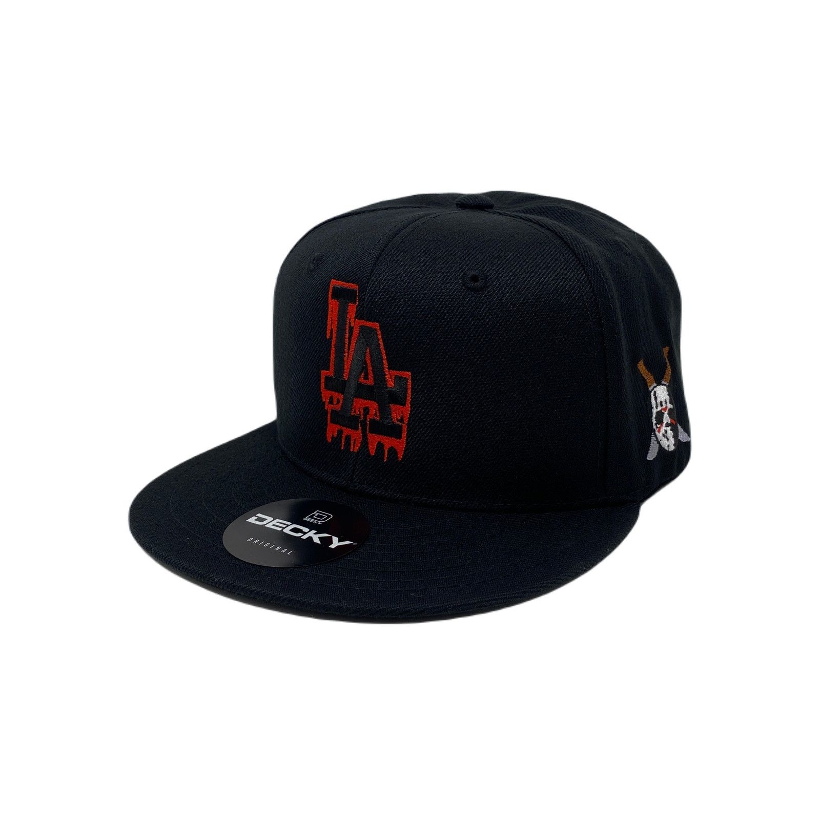Other Los Angeles LA Halloween Blood Drip Red (Mask) Snapback Hat Size ONE SIZE - 2 Thumbnail