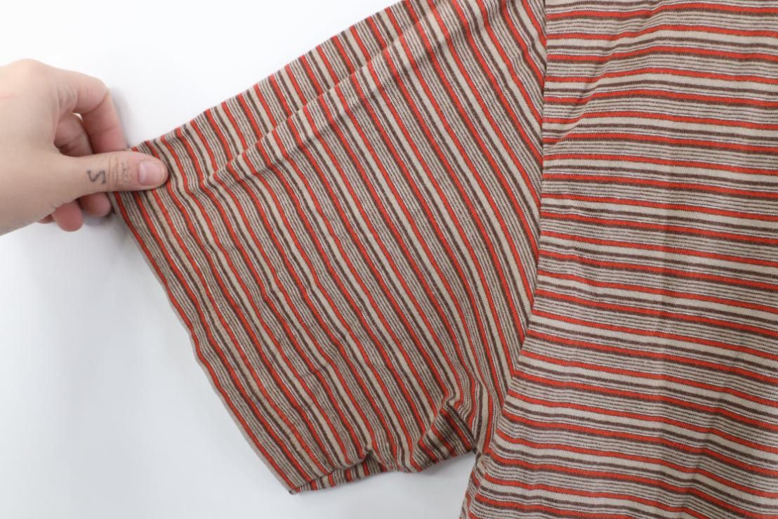 American Eagle Outfitters Vintage 90s American Eagle Striped Short Sleeve T-Shirt Size US L / EU 52-54 / 3 - 5 Thumbnail