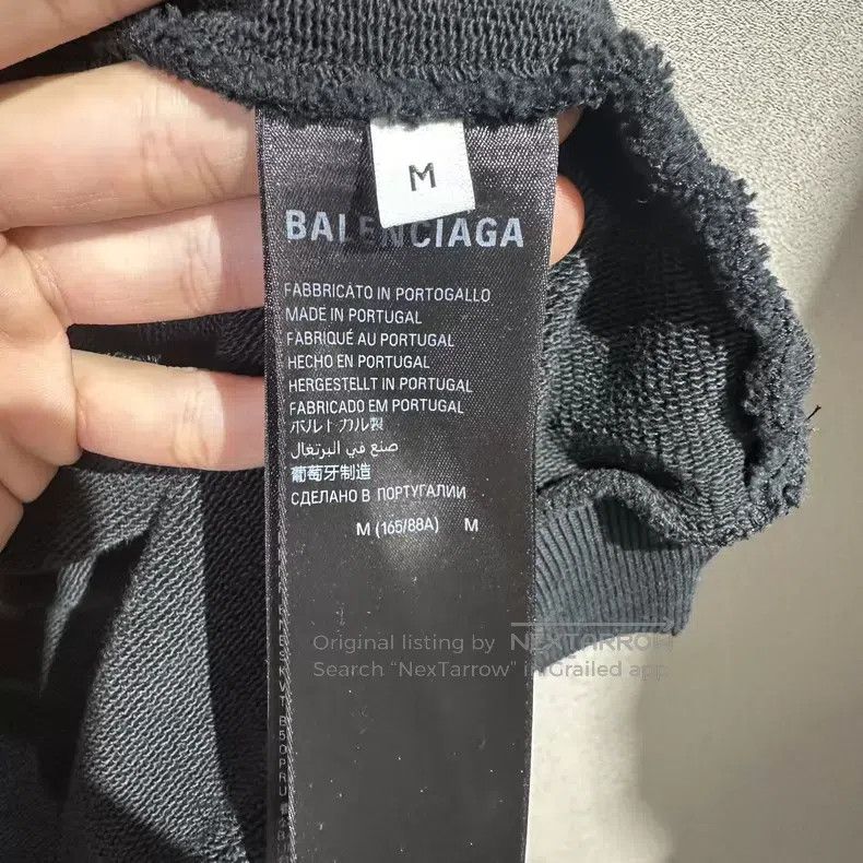 Balenciaga Balenciaga 3B Splashed Aged Hoodie Size US M / EU 48-50 / 2 - 5 Thumbnail