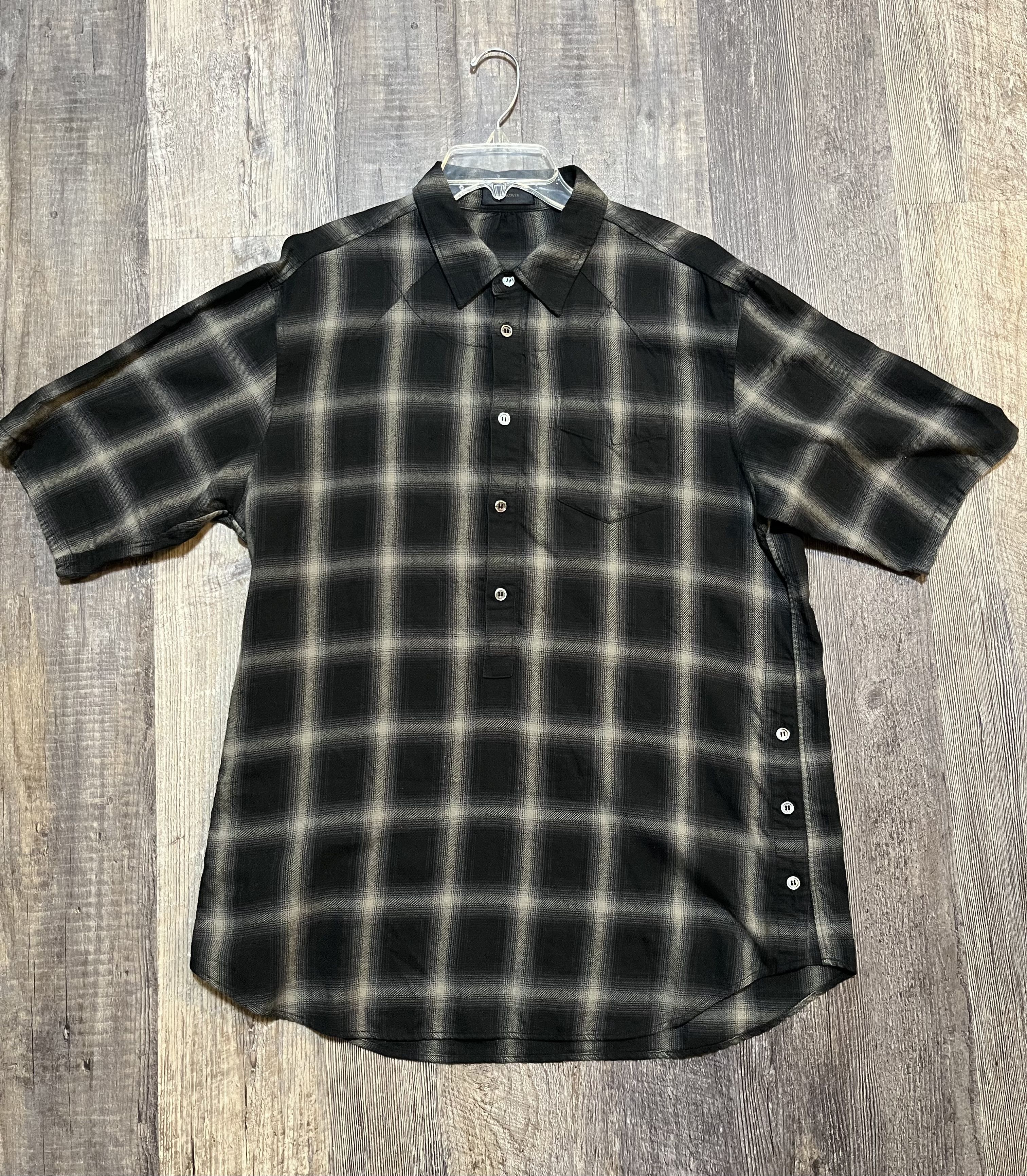 Undercover SS10 Tartan Side Button Shirt Size US M / EU 48-50 / 2 - 1 Thumbnail