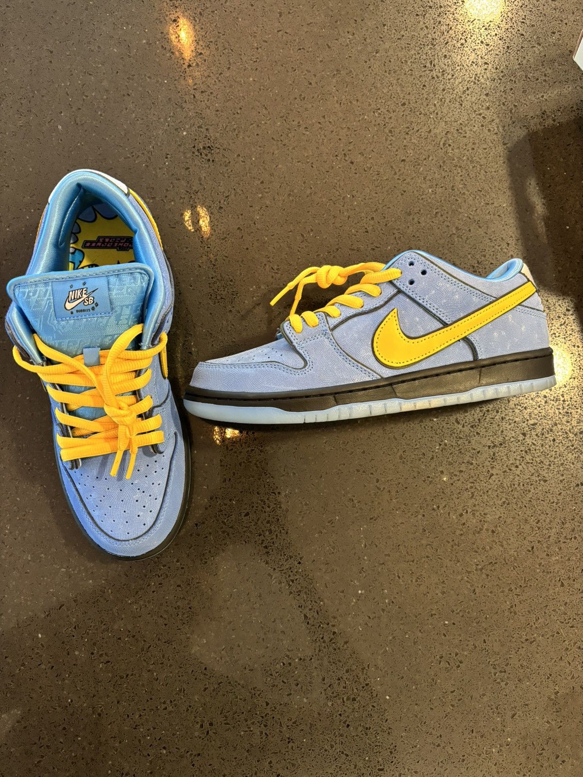 Nike The Powerpuff Girls x Dunk Low Pro SB QS 'Bubbles' Size US 9 / EU 42 - 3 Thumbnail
