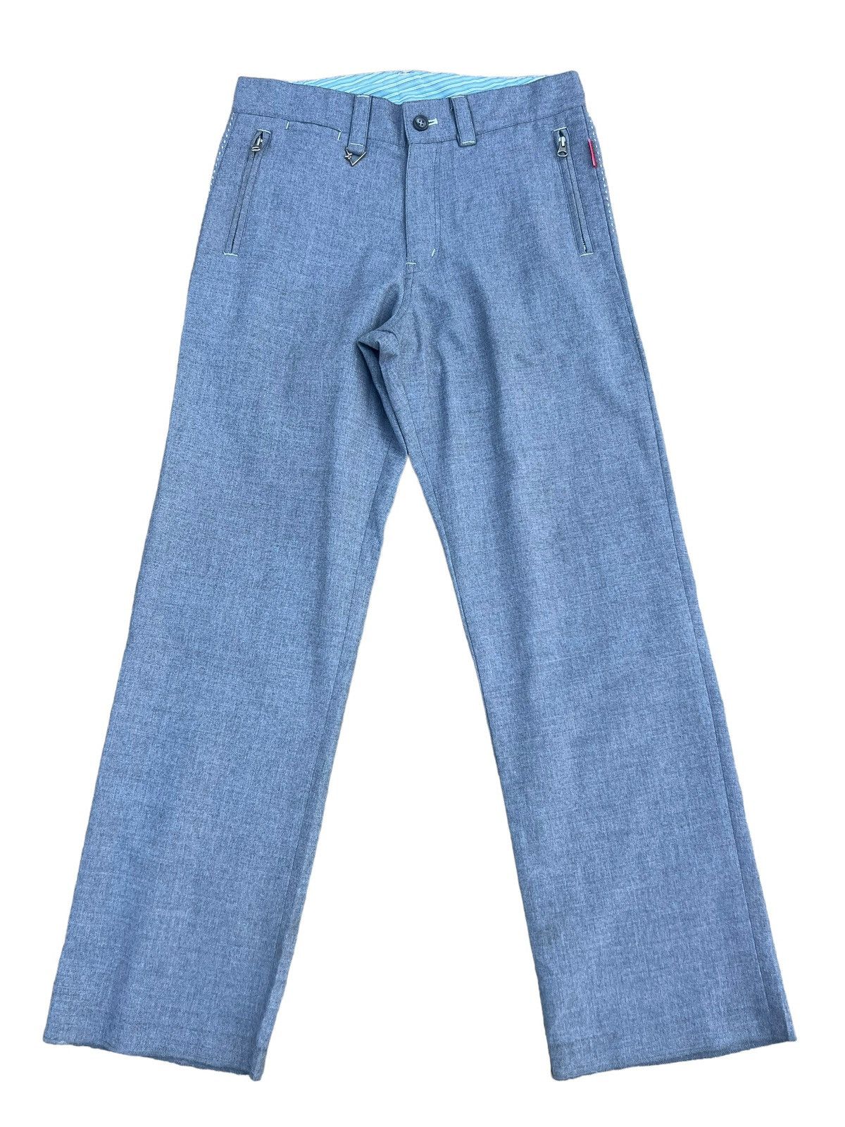 WHIZ LIMITED Whiz Limited Japan Navajo Grey Trouser Pant Size US 32 / EU 48 - 1 Thumbnail